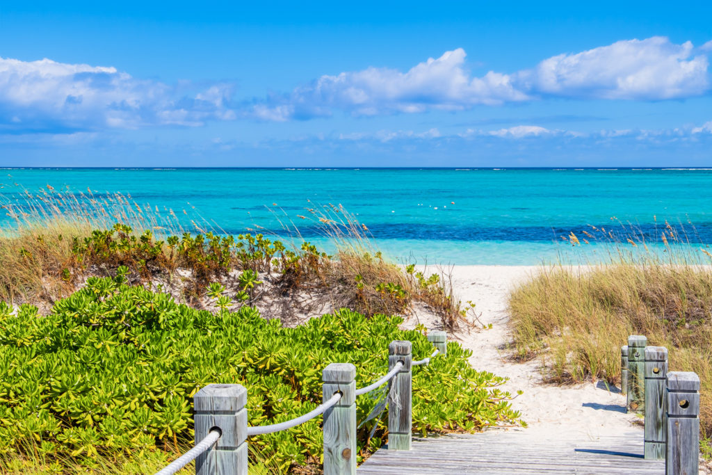 Walkway to Bight Beach in Providenciales